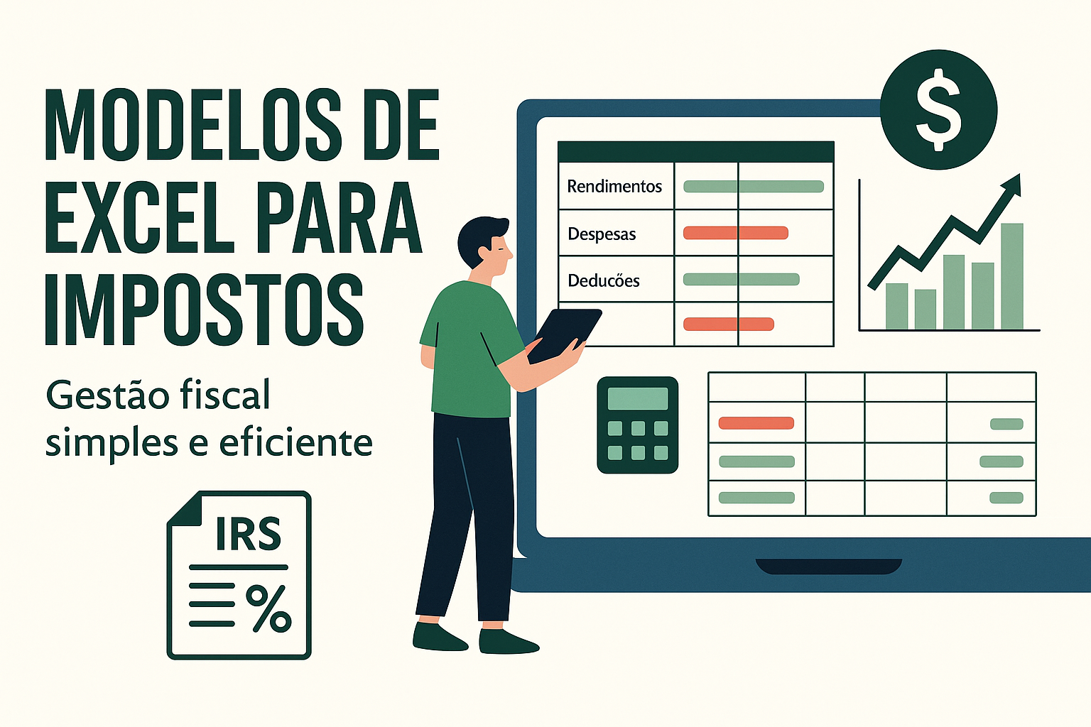Impostos Modelos de Excel para Impostos | Gestão Fiscal Simples e Eficiente