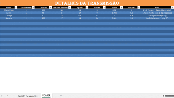 Atualização diária de jornal em Excel para registo pessoal